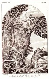 Verona'lı Aziz Peter'in Öldürülmesi, Avrupa.Cilt VIII. Resim 118.