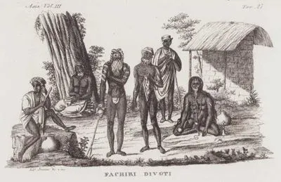 XVIII. Yüzyılda Hintli Sadhular, Asya Cilt III. Resim 27.