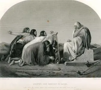 Hazreti Yusuf'un Kanlı Ceketinin Kardeşleri Tarafından Babaları Hazreti Yakup'a Getirilmesi ve Hazreti Yusufun Öldüğüne Hazreti Yakup'un İkna Edilmesi,  Genesis (Diriliş), Chapter (Bölüm) 37. Verse (Ayet) 32.