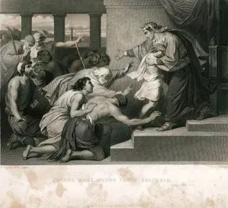 Hazreti Yusuf'un Kardeşlerine Kendisini Tanıtması, Genesis (Diriliş), Chapter (Bölüm) 45. Verse (Ayet) 1.15.