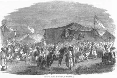 Yergöğü Şehrinde Aziz Petrus Kutlaması, Wallachia