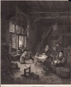 Bir Kulübedeki Köylü Ailesinin Yaşantısı