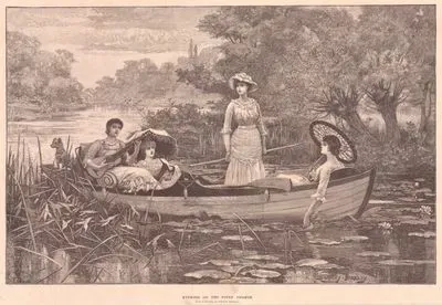 Thames Nehrinde Akşam Sefası