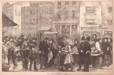 Lambeth'de Pazar Sabahı Pazar Yeri