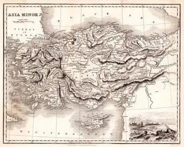 Anadolu (Küçük Asya)-İzmir Manzarası