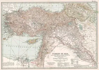 Asya'daki Türkiye (Küçük Asya(Anadolu), Ermenistan, Kürdistan, Mezopotomya, Suriye) Ve Rusya'nın Transkafkasyası (Güney Kafkasya)