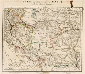 Kabil'in Bir Kısmı İle İran Ve Komsu Ülkeler
