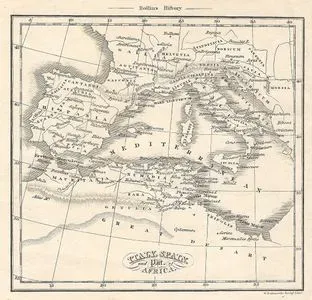 İtalya, İspanya ve Afrika'nın Bir Bölümü