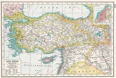 Anadolu (Küçük Asya)-İzmir'in Şehir Planı