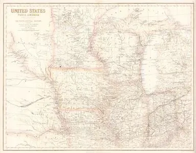 Michigan, Illinois, Wisconsin, Iowa, Indiana, Nebraska, Minnisota ve Missouri & Kentucky'nin Bir Bölüm İle Kuzey Amerika Birleşik Devletleri