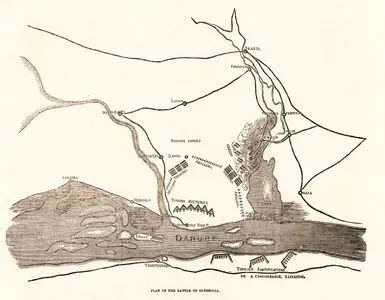 Kırım Savaşı Sırasında 04 Kasım 1853 Tarihinde Gerçekleşen Oltenitsa Savaşının Planı