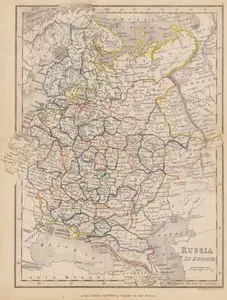 Avrupa'daki Rusya Haritası