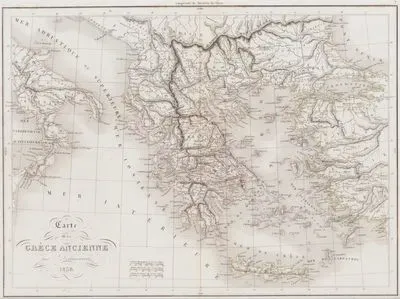 Antik Yunanistan ve Türkiye Haritası