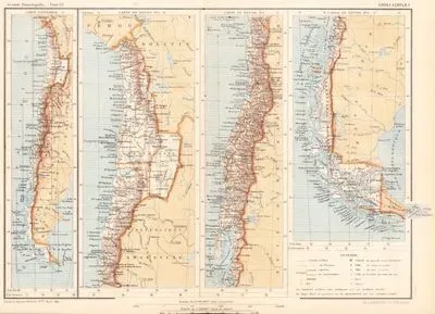 Şili Haritası