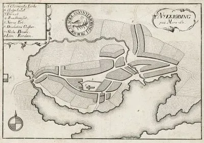 Mors Adası’ndaki Nykobing Şehir Planı, Danimarka