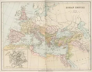 Roma İmparatorluğu Haritası ve Roma Şehir Planı