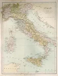 İtalya Haritası