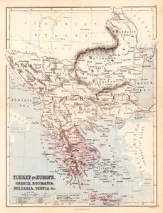 Avrupadaki Türkiye, Yunanistan, Romanya, Bulgaristan, Sırbistan vb.