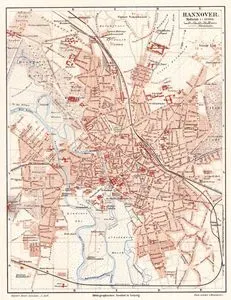 Hannover Şehri Haritası