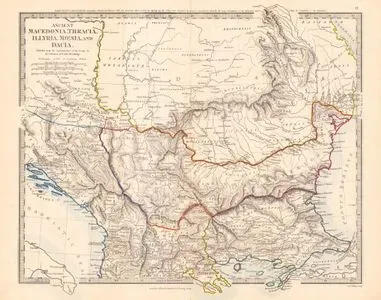 Eski Makedonya, Thracia(Trakya), İlirya, Moesia Ve Dacia