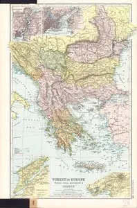 Avrupa'daki Türkiye ile Romanya, Sırbistan, Karadağ ve Yunanistan-Boğaziçi-İstanbul;Çanakkale Boğazı-Atina