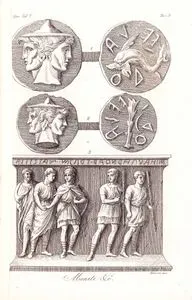 Roma İmparatorluğu Kullanılan Paralar Ve Duvar Kabartmaları, Avrupa. Cilt V. Resim 3.