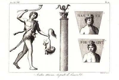 Antik Mermer Heykel Ve Bronz Yılan, Avrupa. Cilt VIII. Resim 19.
