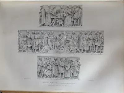 Albert Memorial Anıtı-Batı Cephesi Podyum Heykelleri-Şairler Ve Müzisyenler-Auber,Mehul, Rameau, Lulli, Gretry, Josquin Des Pres, Rossini, Monteverde, Carissimi, Palestrina, Guido Darezzo, St.Ambrose, Corneille, Moliere, Cervantes, Virgil, Dante, Pythagoras, Homer, Chauger, Shakespeare, Wilton, Goethe, Schiller, Bach, Gluch, Handel, Mozart, Mendelssohn, Haydn, Weber, Beethoven, Tallis, Q.Gibbons, J.Awes, Purcell