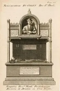 St Paul Kadetralindeki John Colet Anıtı