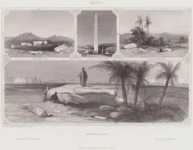 Bubastis (Pbeseth) - Heliopolis (Aten or On) - Daphne (Tahpanhes) - Memphis (Noph)