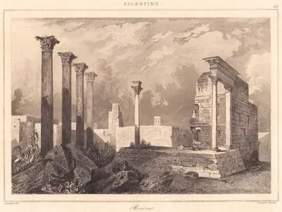 Filistin - Bosra  (Busra) Antik Kentinin Kalıntıları (Suriye) (Plate 39)