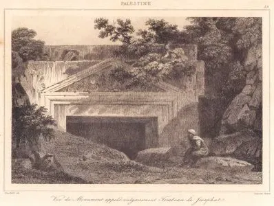 Filistin - Halk Arasında “Yehoşafat’ın Mezarı” Olarak Anılan Anıt Mezar (Plate 33)