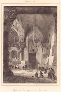 Filistin - Kudüs'teki Kutsal Kabir Kilisesi (Plate 40)