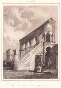 Filistin - Kudüs’teki Ömer Camii'nin Minberi (Plate 51)
