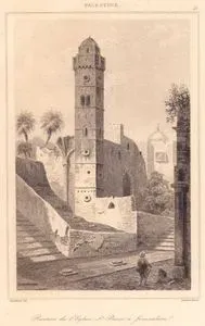 Filistin - Kudüs’teki Aziz Petrus Kilisesi Kalıntıları (Plate 48)