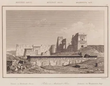 Firavun III. Ramses’in Adına Yaptırılan Tapınak Medinet Habu, Mısır