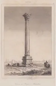 İskenderiye’de Pompey Sütunu, Mısır