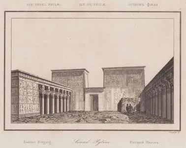 Philae Tapınak Kompleksinin İkinci Pylonu