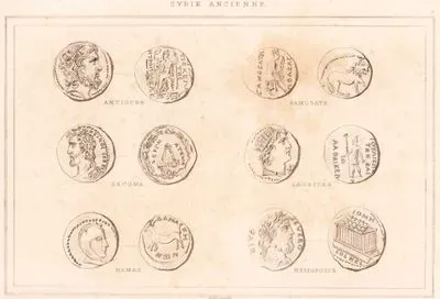 Antik Suriye’nin Şehirleri Olan Antakya, Zeugma, Şam, Samosata, Laodicea ve Heliopolis'e Ait Sikkeler (Plate 8)