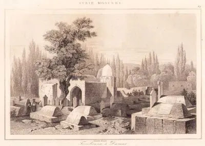 Şam Şehrinin Mezarlıkları (Plate 24)