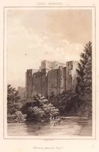 Kadisha Nehri Üzerinde Bulunan Trablus Kalesi (Plate 18)