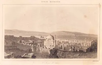 Akka Şehir Manzarası (Plate 6)
