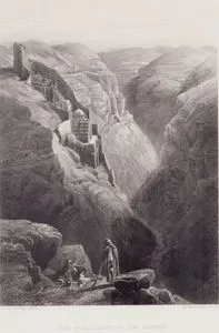 Kedron Vadisi’nde Mar Saba Manastırı