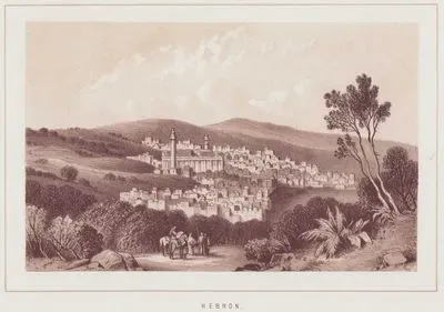 Hebron (El-Halil) Şehri Görünümü