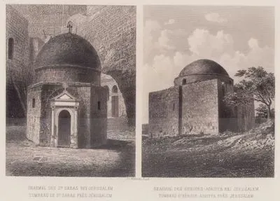Kudüs Yakınlarında Aziz Sabas ve Herodes Agrippa Mezarları