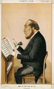 Orkestra Şefi Michael Andrew Angus Costa Orkestra Müziğini Hazırlarken, 06 Temmuz 1872
