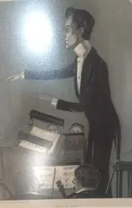 Richard Wagner'in Operasını Yönetirken Orkestra Şefi Karl Muck, 27 Temmuz 1899