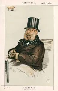 Politikacı ve Devlet Adamı Cambridge Dükü Prens George William Frederick Charles, 23 Nisan 1870