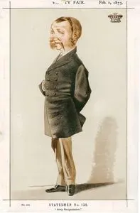 Politikacı ve Devlet Adamı Galloway Kontu Alan Plantagenet Stewart, 1 Şubat 1873