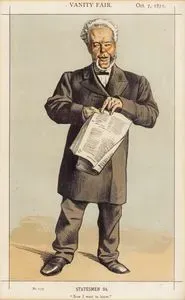 Politikacı ve Devlet Adamı Andrew Lusk, 07 Ekim 1871